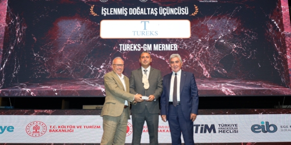 Tureks 2025 Yılı Doğal Taş ve Maden İhracatında Dört Ödül Birden Kazandı